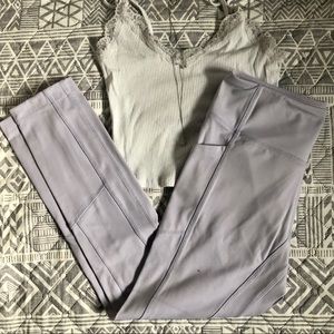 Lilac leggings lululemon dupe